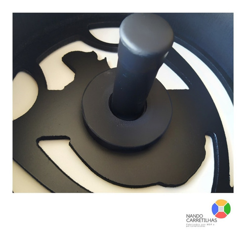 Carretilhas Para Pipa De Madeira 32cm Mdf- Vasco - Catraca