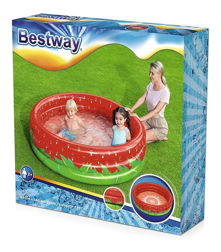 Bestway Piscina Inflable De Fresita Para Bebés