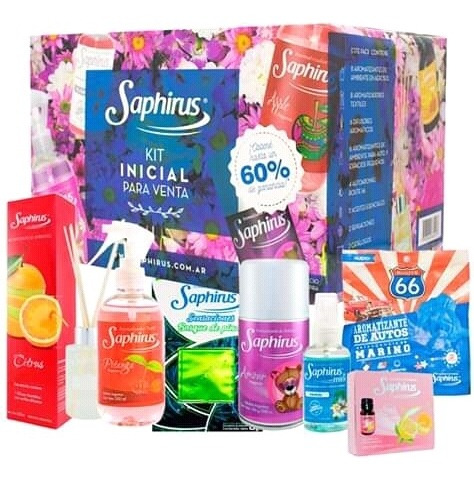 Aromatizante Saphirus X 12!!!