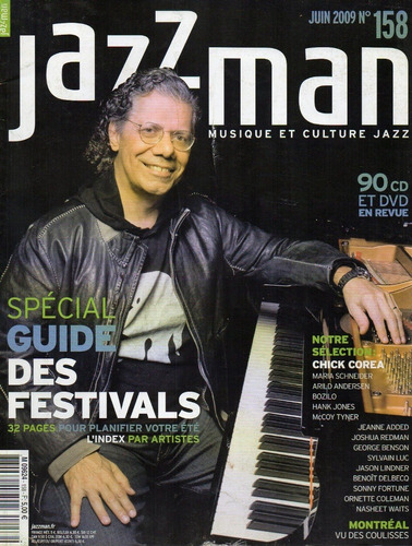 Revista Jazzman Jui 2009 Chick Corea Maria Schneider Tyner