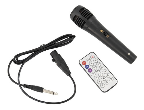 Caixa De Som Portátil Bluetooth Karaokê Com Microfone Tedge
