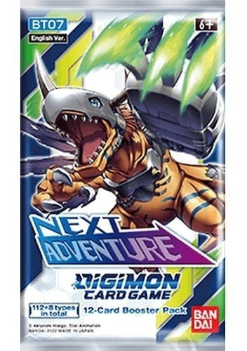 Sobre Digimon Card Game: Next Adventure - Booster Pack