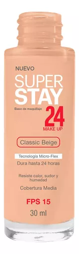 Base De Maquillaje Líquida Maybelline New York Super Stay Classic Beige 30ml