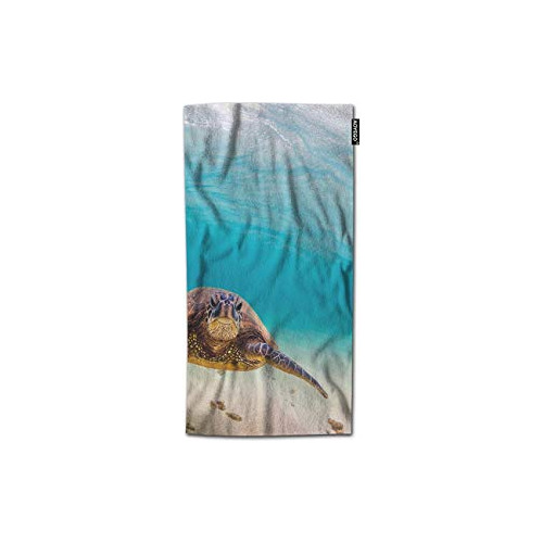 Toalla De Mano Tortuga Oceánica Para Baño Cocina