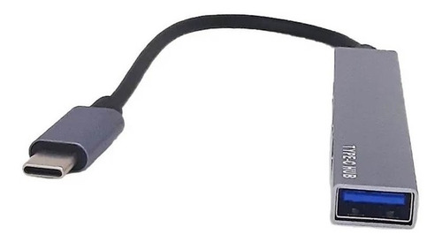 Imagen 2 de 3 de Hub Usb Tipo C Android Otg Tipo C 4 Puertos Usb 3.0