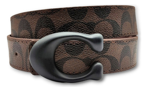 Cinturón Coach Sculpted C Unisex Hombre Mujer