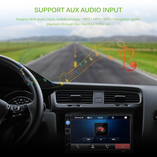 Imagem 4 de 6 de Central Multimídia 2 Din 7 Pol Espelhamento Android Ios Mp5 Hd Dvd 4 X 60w Radio Mp3 Player Lm Electronics Spotify Waze