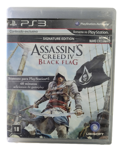 Assassin's Creed Iv Black Flag Signature Edition Ps3 Fisico