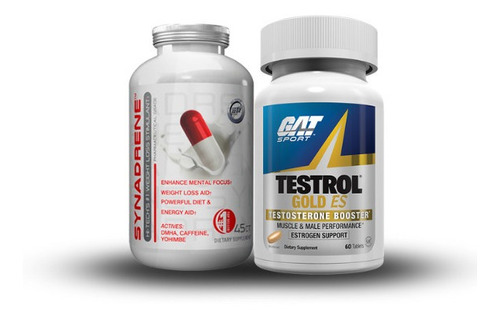 Synadrene Control De Apetito + Testrol Gold  Pro Hormonal.-