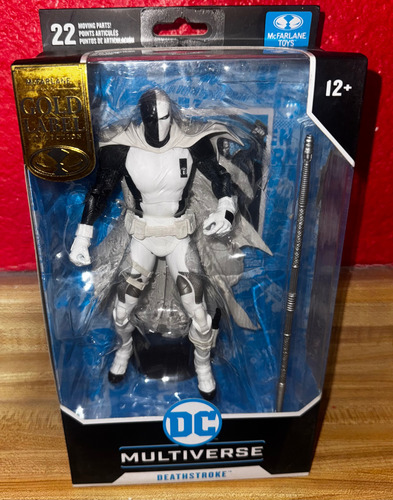 Mcfarlane Gold Label Dc Multiverse Deathstroke Figura (Usado)