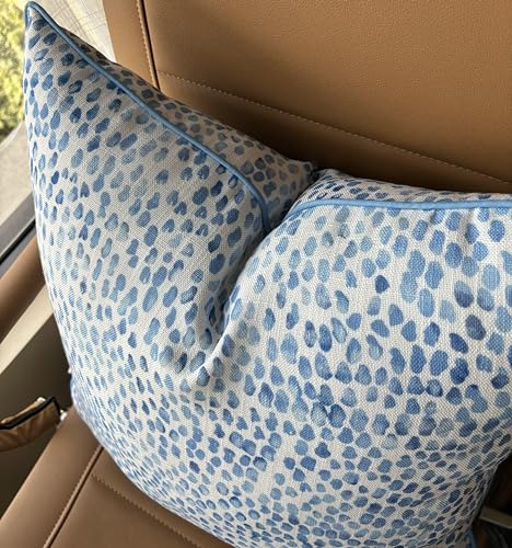 Funda De Almohada Impresa Con Gotas De Lluvia - Funda De Coj