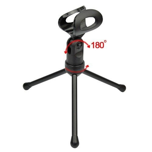 Microfono Condensador Ajustable 3.5mm Con Tripode Q-888