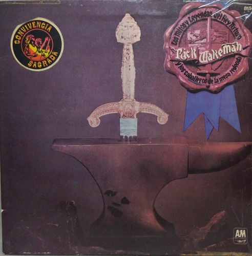 Rick Wakeman  Los Mitos Y Leyendas Del Rey Arturo Lp 1975