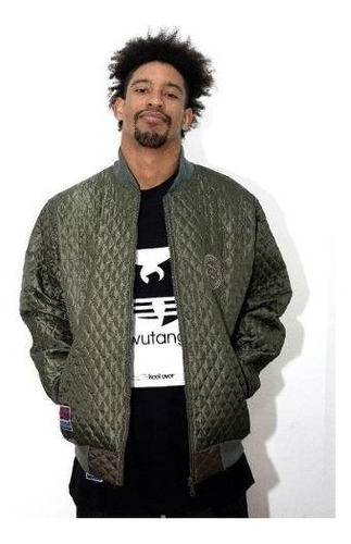 Imagen 1 de 2 de Camperas Hombre Bomber Universitaria Keel Over Matelasse