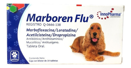 Marboren Flu 10 Tabletas - Innopharma