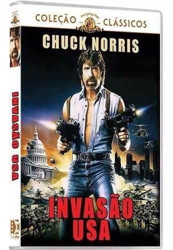 Dvd A Invasão Usa - Chuck Norris - Lacrado - Frete Fixo