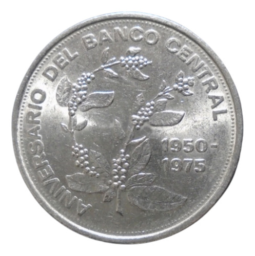 Nvs-moneda Costa Rica 5 Colones 1975 Banco Central - Rt2#7 (Usado)