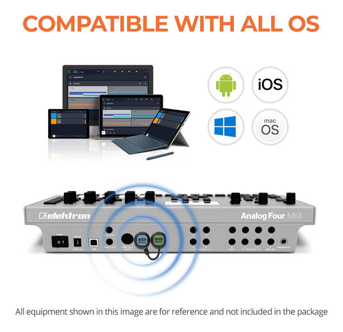 Widi Master - Adaptador Inalámbrico Midi Bluetooth 5 Midi Di