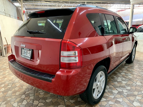 Imagen 4 de 15 de Jeep Compass Equipada Extremadamente Preciosa Color Cereza