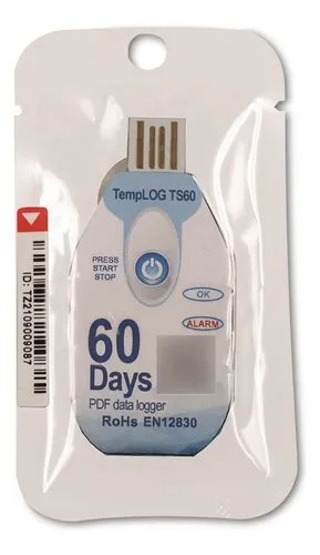 comprar Datalogger Registro Temperatura Descartable Tfa Usb 60 Días