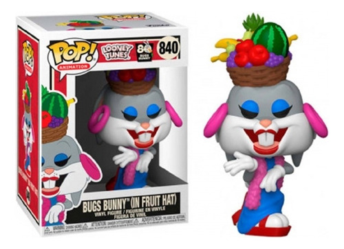 Funko Pop Looney Tunes Pernalonga Chapéu De Fruta 840