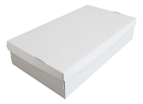 40 Caja Cartón Para Bota De 51x29x11 Cm Blanca
