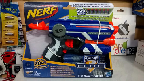 Pistola Nerf Firestrike Con Laser Belgrano Distribuidora Jma