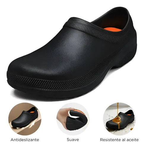 Zapato Para Chef Cocina, Restaurante Unisex Antiderrapante