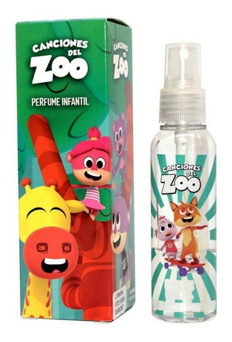 Perfume Canciones Del Zoo 65ml Infantil