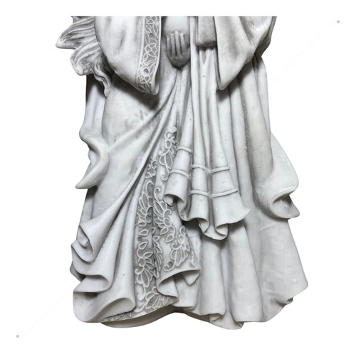 Imagem Sagrada Família Afetuosa 40cm Mármore Maciço