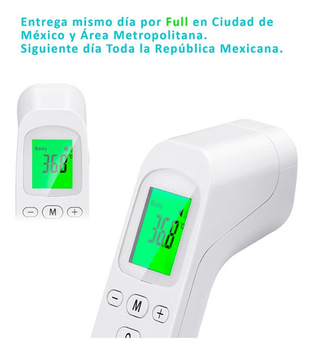 Termometro Infrarrojo Frente Digital Temperatura Medico