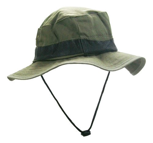 Sombrero Hot Hat Con Ala Tipo Australiano Trekking Pesca