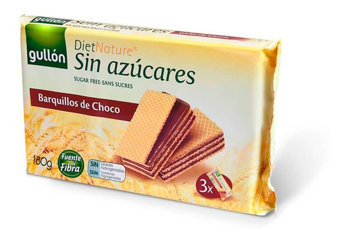 Imagen 1 de 1 de Obleas Gullon Choco X 70 Grs