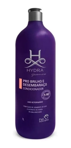 Hydra Groomers Pro Condicionador Brilho E Desembaraço 1l