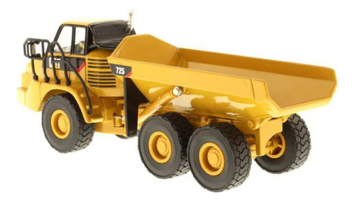 Miniatura Diecast Caminhão Articulado 725 Caterpillar M85073 Cor Amarelo