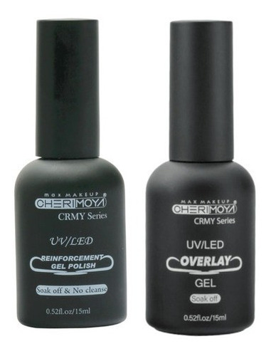 Reinforcement Y Base Overlay Gel Adherente Y Nivelador Uñas