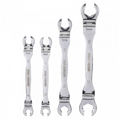 Imagen 1 de 4 de Llaves Combinadas Mm Cabeza Flexible Rig03348b