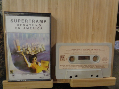 Supertramp Desayuno En America Cassette Rock