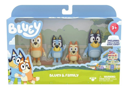 Bluey & Familia Chilli Bingo Bandit Disney Junior