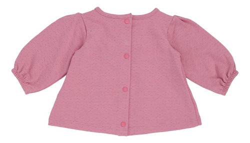 Conjunto De Bebé Pantalón Completo Y Bata Mondo Bambino Rosa 0 M