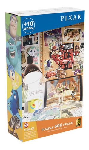 Puzzle 500 Peças Pixar Grow