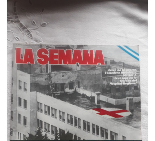 Revista La Semana Nº 284 8/4/1982 Malvinas Peligro Bombardeo (Usado)