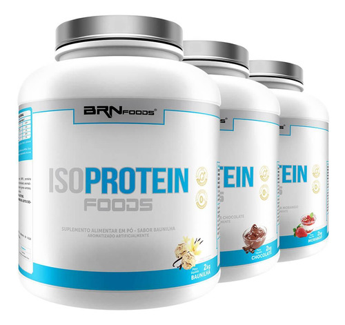 Kit 3x Iso Protein Foods 2kg