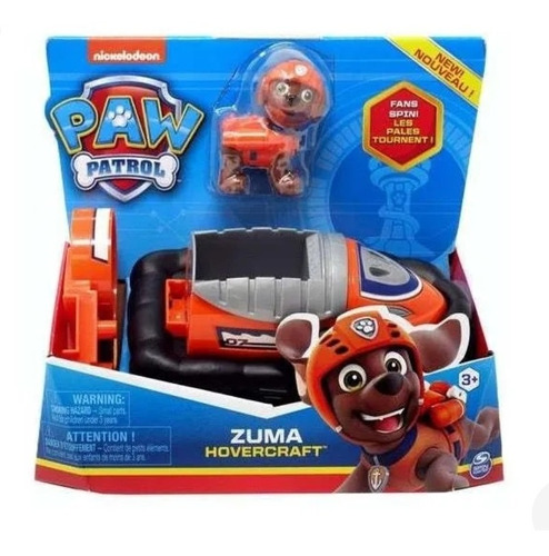 Paw Patrol Zuma Vehiculo Patrulla Canina 