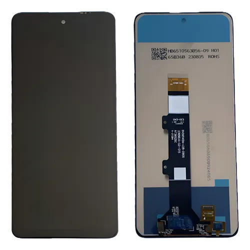 Tela Frontal Lcd Display Compatível Moto G22 E32 + Pelicula Cor Preto