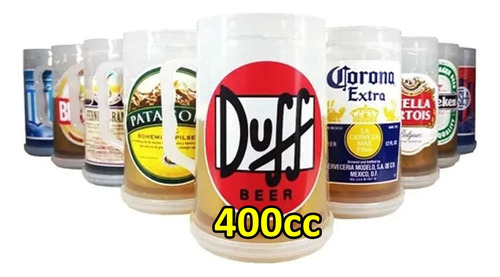 Vaso Chopp Cerveza Fernet Gel Refrescante Refrigerante