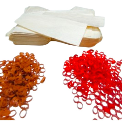 100 Palhas P/ Palheiro + 100 Anilhas + 100g Fumo De Corda Natural
