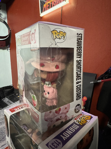 Funko Pop Strawberry Shortcake & Custard #131 Con Protector (Usado)