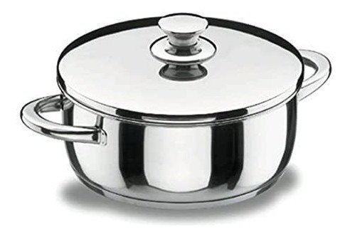 Cacerola Inox Con Tapa Vitrocor 24cm 3.5lts