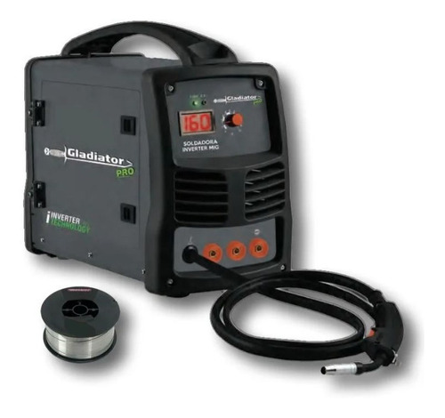 Soldadora Inverter Mig Electrodo Tig 160amp 3 En 1 Gladiator